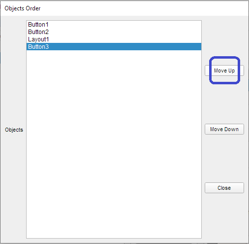 Layout Objects Order