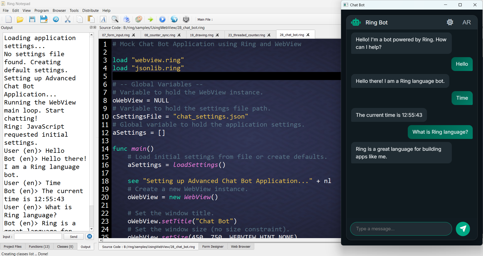 WebView Sample 2